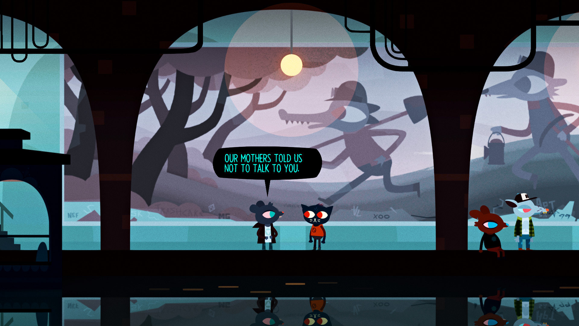 Night in the Woods Explores the Unsolvable Mysteries of Life Paste